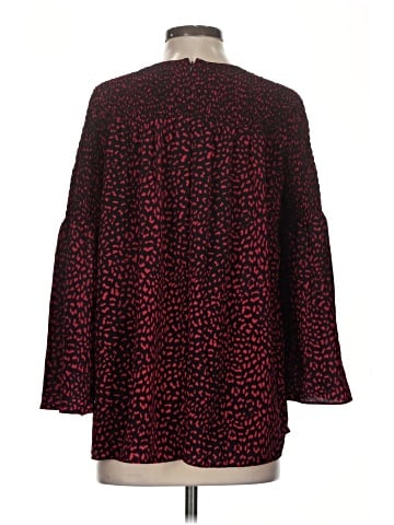 MICHAEL Michael Kors Long Sleeve Blouse (view 2)