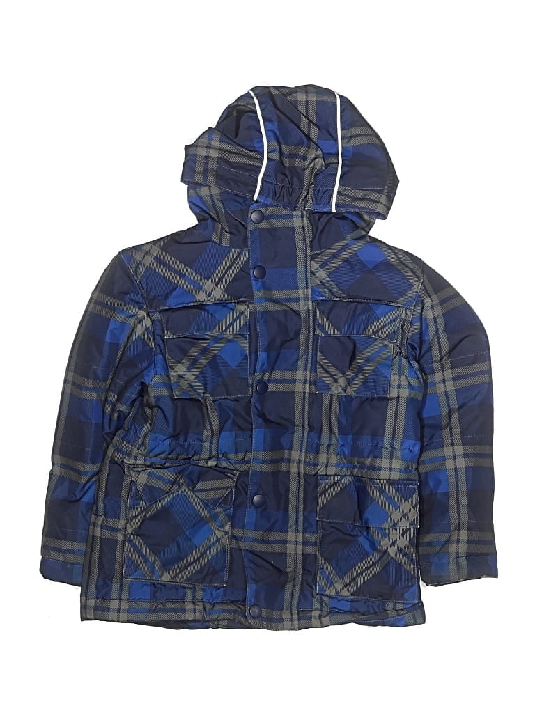 Pre-owned Hanna Andersson Kids' Snow Jacket In Blue