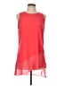 Worthington 100% Polyester Red Sleeveless Top Size L - photo 1