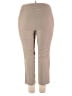 Roz & Ali Solid Tan Active Pants Size 18 - photo 2