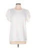 Anne Klein Ivory Short Sleeve Top Size L - photo 1