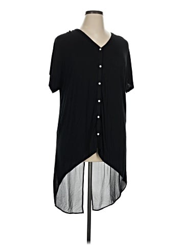 August Silk Short Sleeve Blouse (view 1)