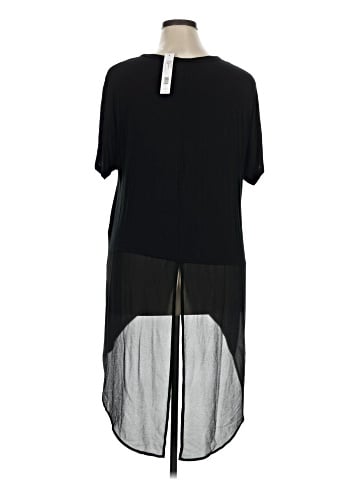 August Silk Short Sleeve Blouse (view 2)