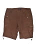 Roaman's Solid Brown Cargo Shorts Size 18W - photo 1