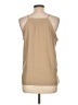 The Limited 100% Polyester Tan Sleeveless Blouse Size L - photo 2
