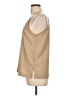 The Limited 100% Polyester Tan Sleeveless Blouse Size L - photo 5