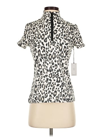 Tail Short Sleeve Turtleneck (view 1)