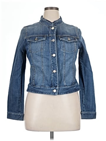 White House Black Market Denim Jacket (view 1)