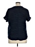 Willow Drive 100% Polyester Blue Short Sleeve Top Size XL - photo 2