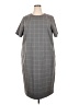 Lands' End Gray Casual Dress Size 18W - photo 1