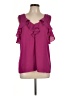 Express 100% Polyester Pink Sleeveless Blouse Size L - photo 1