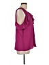 Express 100% Polyester Pink Sleeveless Blouse Size L - photo 4