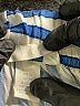 H&M Stripes Blue Casual Pants Size 10 - photo 7