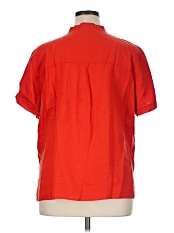 Eileen Fisher Short Sleeve Blouse (view 2)