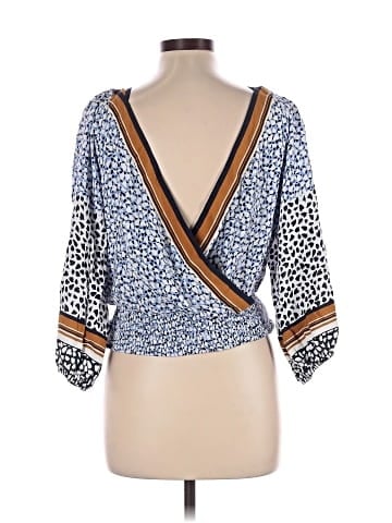 Maeve by Anthropologie 3/4 Sleeve Blouse (view 2)