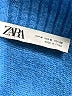 Zara Blue Pullover Sweater Size M - photo 7
