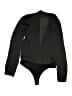 Paige 100% Polyester Black Bodysuit Size L - photo 2