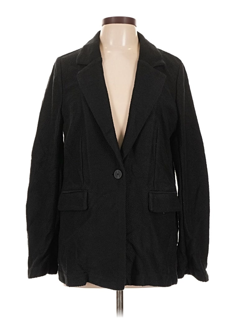Pre-owned Sanctuary Blazer Jacket In Black