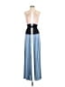 BCBGMAXAZRIA 100% Polyester Color Block Blue Cocktail Dress Size XS - photo 1