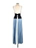 BCBGMAXAZRIA 100% Polyester Color Block Blue Cocktail Dress Size XS - photo 2