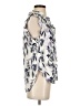 DKNY Floral Ivory Sleeveless Blouse Size S - photo 4