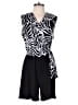 Tiana B. Graphic Black Romper Size M - photo 1