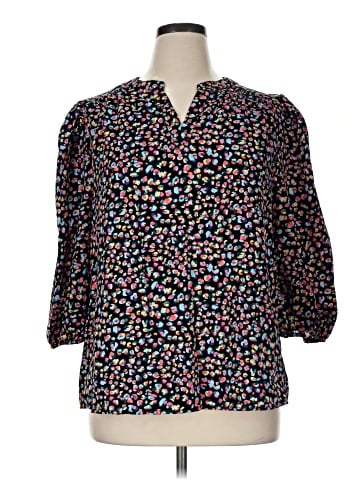 Doe & Rae 3/4 Sleeve Blouse (view 1)