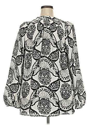 Lilly Pulitzer Long Sleeve Silk Top (view 2)