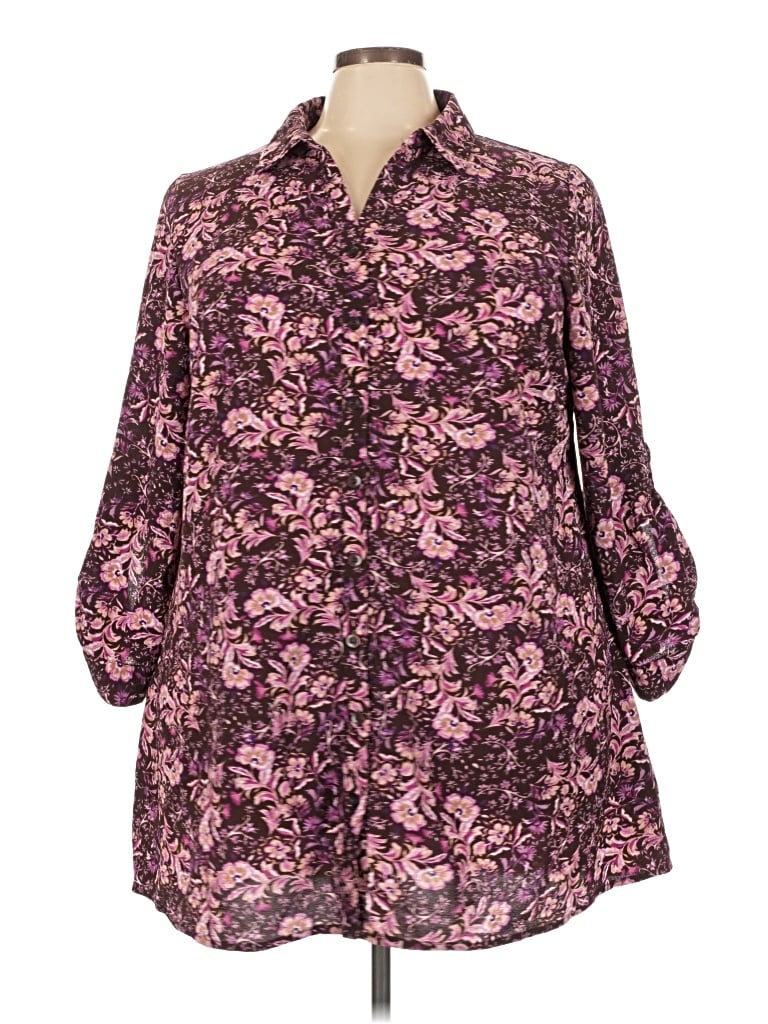 Pre-owned Avenue Casual Dress In Purple