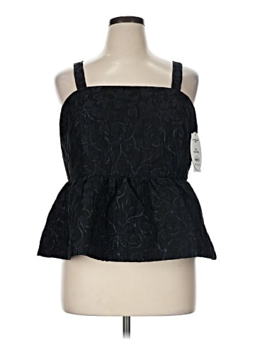 Scoop Sleeveless Blouse (view 1)