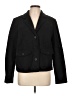 Lands' End 100% Cotton Black Blazer Size L - photo 1
