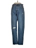 Levi's 100% Cotton Hearts Blue Jeans Size 25 waist - photo 1