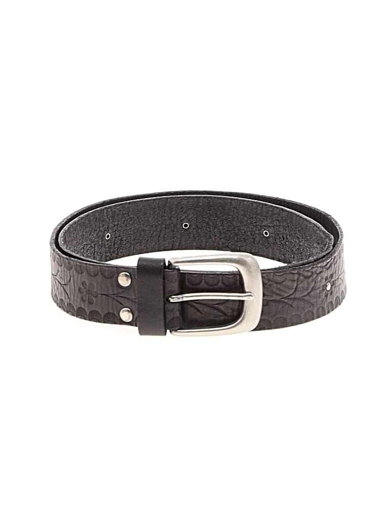 Pre-owned Old Navy Leather Belt In Black