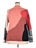 Nic + Zoe Color Block Red Pullover Sweater Size XXL - photo 2