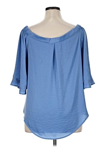 JLo by Jennifer Lopez 3/4 Sleeve Blouse (view 2)
