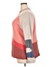 Nic + Zoe Color Block Red Pullover Sweater Size XXL - photo 5