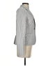 Calvin Klein Stripes Gray Blazer Size 4 - photo 4