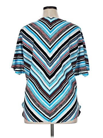 Jones New York Signature Short Sleeve Blouse (view 2)