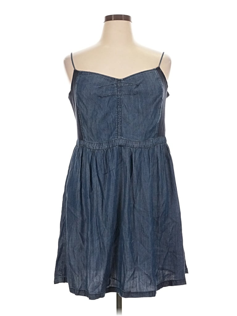 Pre-owned Maurices Casual Dress In Blue