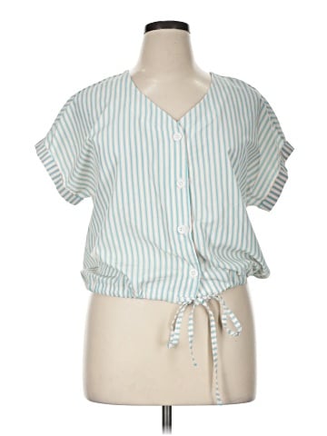 K.I.K.I.T Short Sleeve Blouse (view 1)