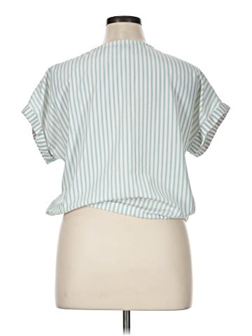 K.I.K.I.T Short Sleeve Blouse (view 2)