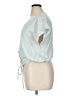 K.I.K.I.T Blue Short Sleeve Blouse Size XL - photo 5