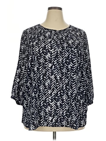 Not Your Daughter's Jeans 3/4 Sleeve Blouse (view 1)