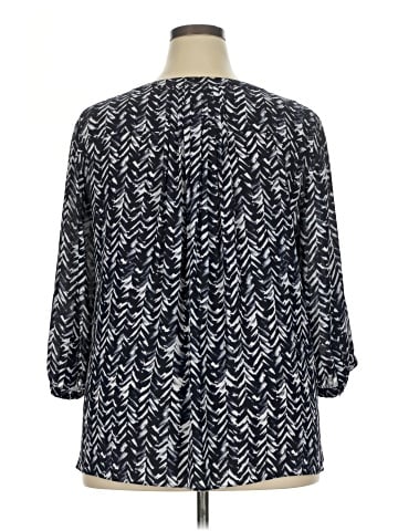 Not Your Daughter's Jeans 3/4 Sleeve Blouse (view 2)