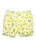 Talbots Print Yellow Shorts Size 16 - photo 2