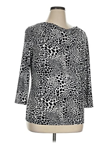 Jones New York Signature 3/4 Sleeve Blouse (view 1)