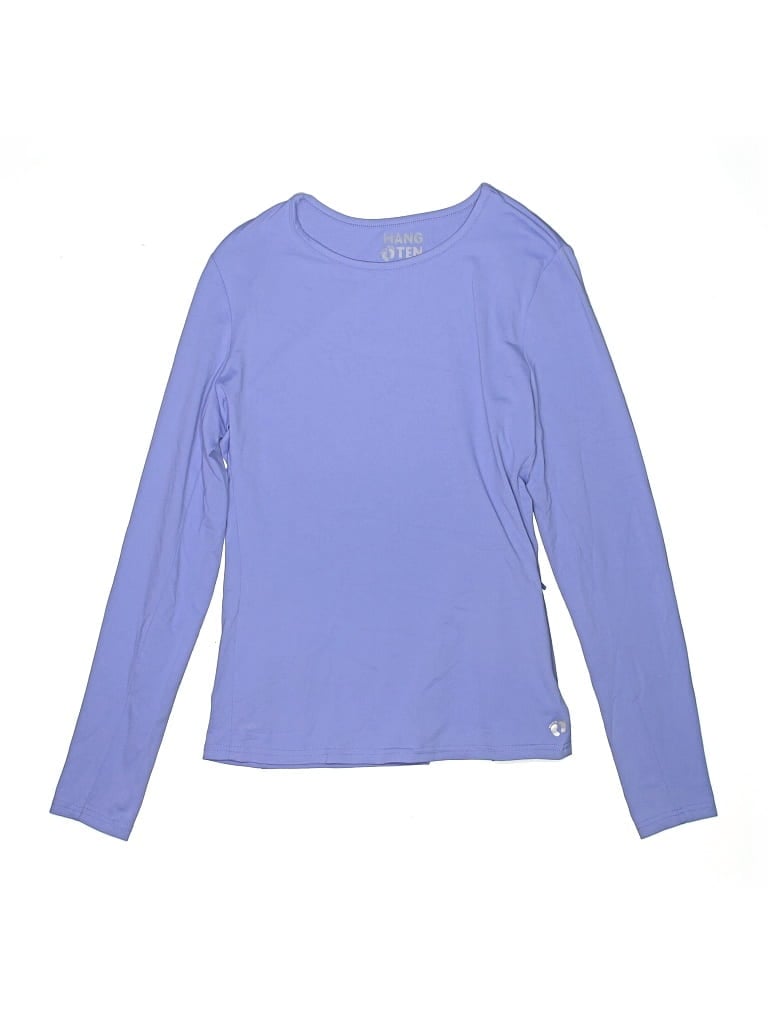 Pre-owned Hang Ten Rash Guard In Purple