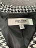 Jones Studio 100% Polyester Houndstooth White Blazer Size 4 - photo 6