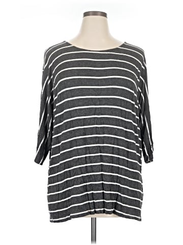 Croft & Barrow 3/4 Sleeve T-Shirt (view 1)
