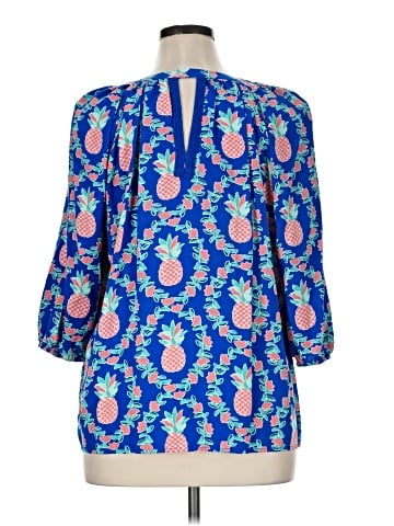 Crown & Ivy 3/4 Sleeve Blouse (view 2)